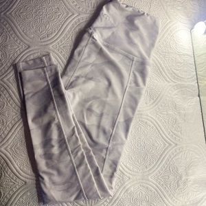 Amazon white non-see through camouflage leggings